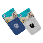 Pet Microfibre Drying Towel - 100 x 50cm, assorted